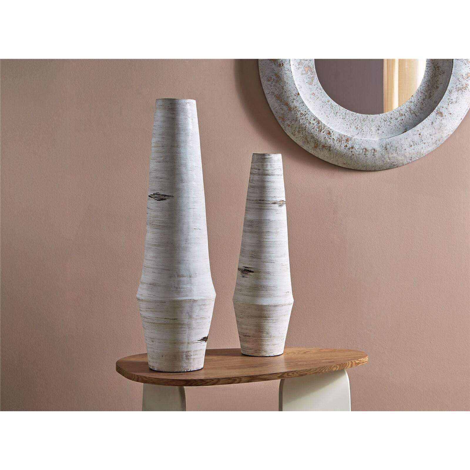Vasija masud blanco env. 100 cms. s/2 30dx100 cms. El mejor complemento para tu hogar.