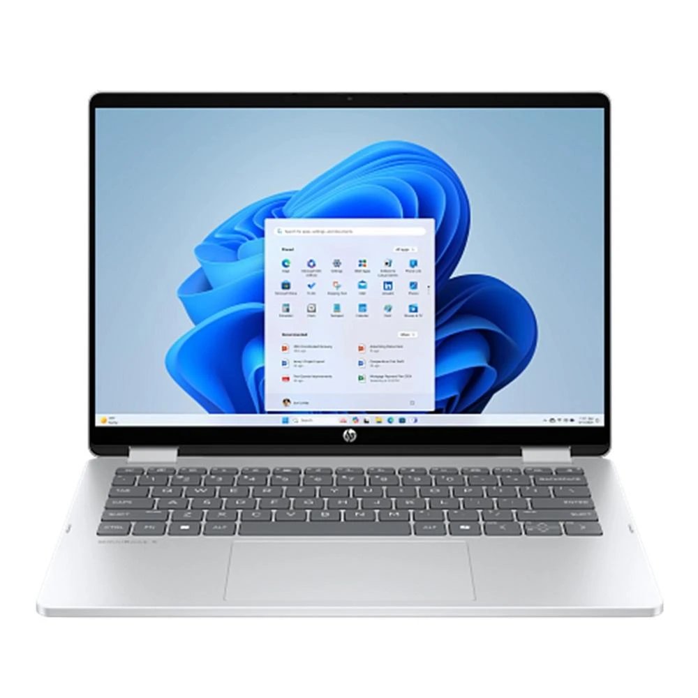Pc portátil Intel Core 7 150U 14" Windows 11 HP D14K0EA Pantalla táctil Ram 16 GB Disco 1 TB  | SSD, Productividad y estudios, Hasta 15h, Plata