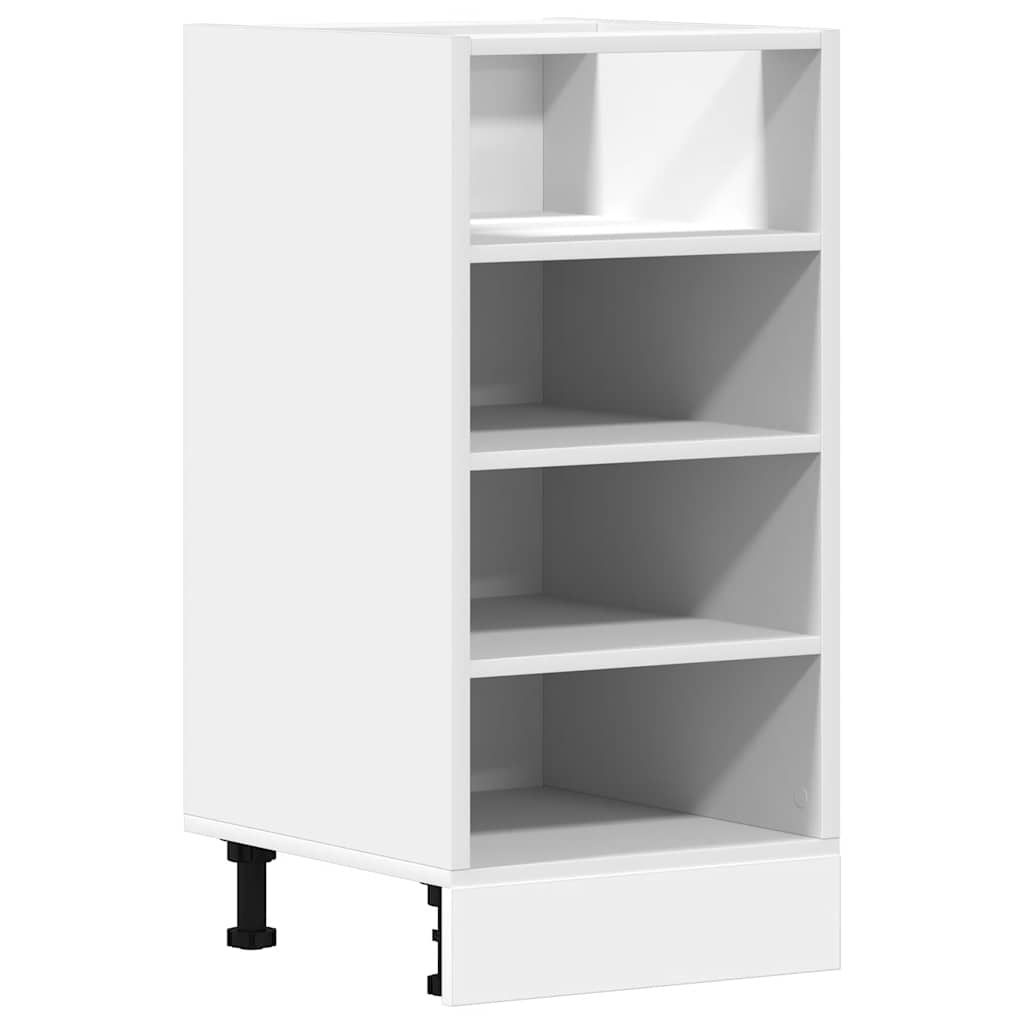 vidaXL Armario bajo "Riga" blanco 40x44,5x81,5 cm Madera de ingeniería
