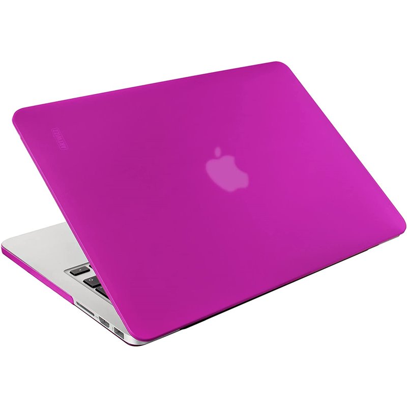 Clip de Goma para Macbook Pro Retina 15" - Tapa dura en policarbonato clip protector -Morado