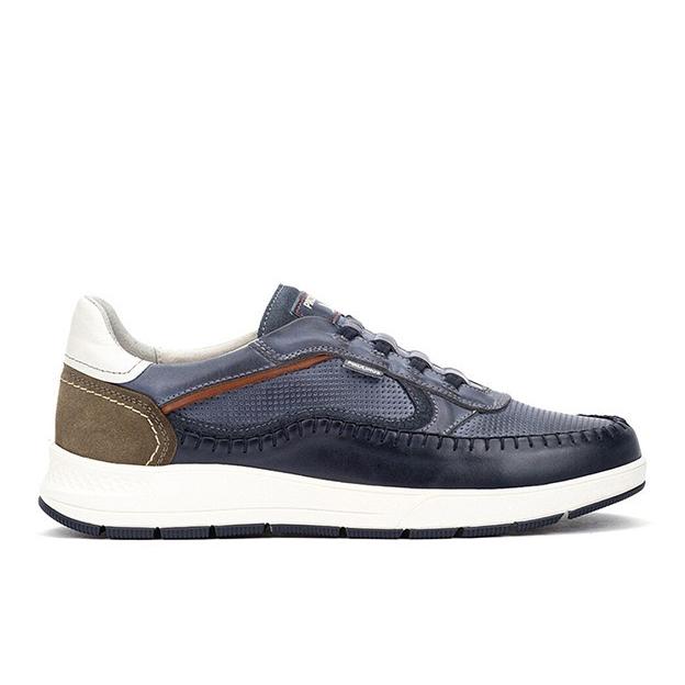 Zapato Deportivo Hombre Gomas Pikolinos M7w-6423C1 Azul Marino