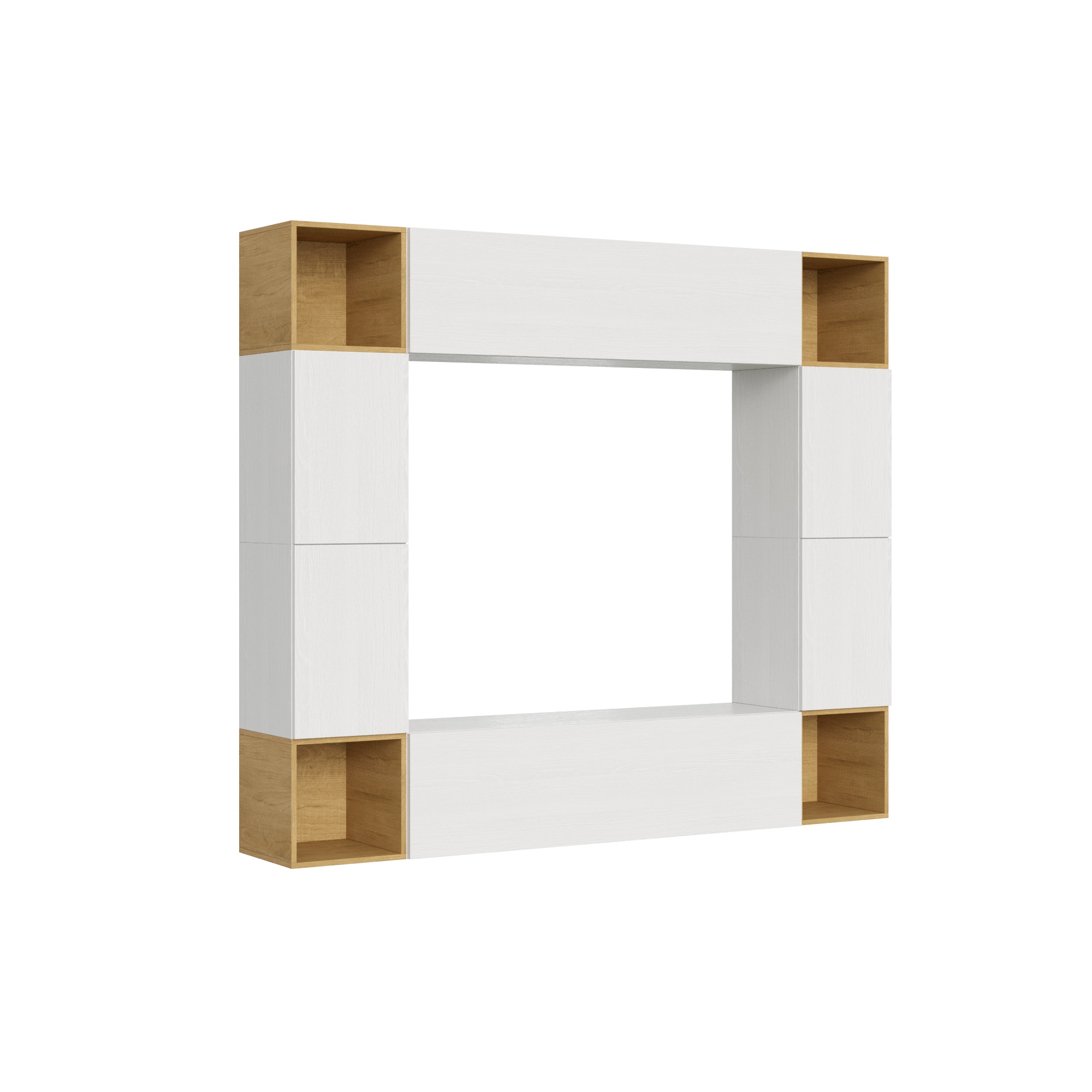 Composición de pared para salón A05 An.254 Al.200 Pr.39,2 - Itamoby