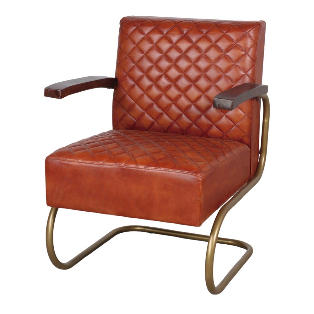 Sillón De Piel Galápagos - Misterwils Furniture For Free Souls 65x87x66