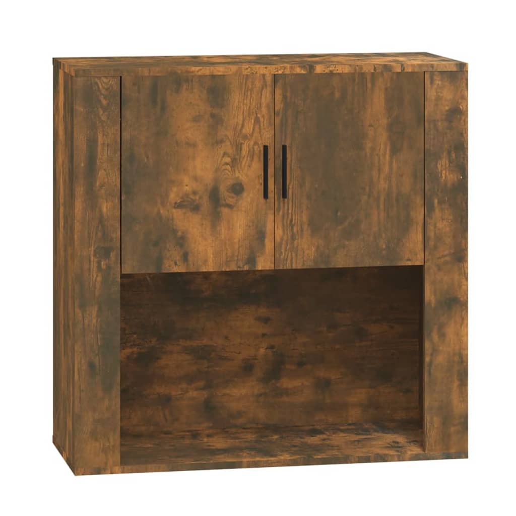 Vidaxl Armario de Pared en Madera Contrachapada 80x33x80 Cm - Mueble de Almacenaje de Salón