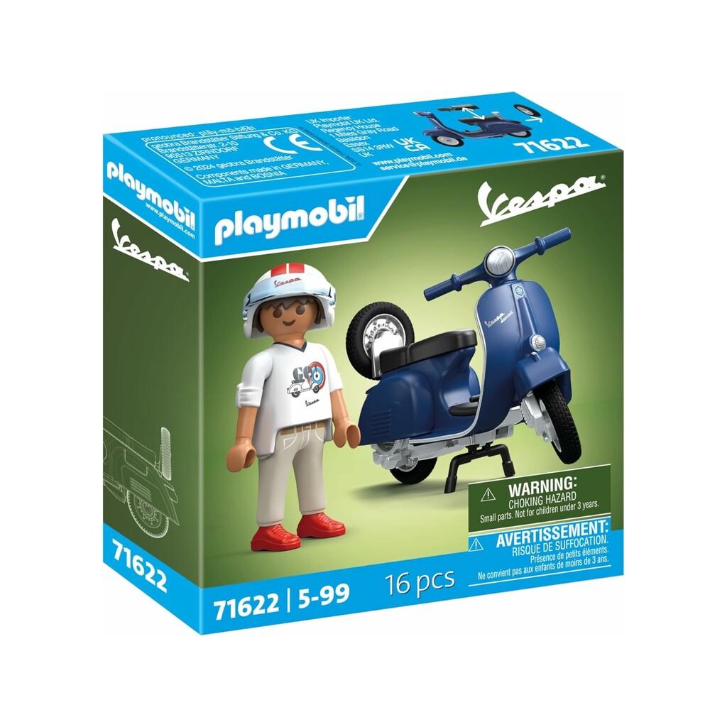 Playmobil 1969 Vespa 150 Sprint Veloce Azul Playmobil ciudad vehículos