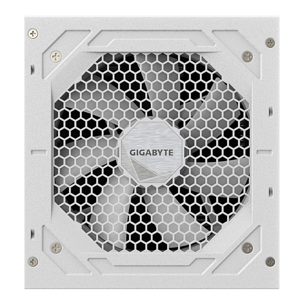 Gigabyte - Fuente de Alimentación GP-UD1000GM PG5 ICE 1000W 80+ Gold totalmente modular para PC, compatible con PCIe Gen 5.1 y ATX 3.1, refrigeración silenciosa con ventilador de 120 mm y protección contra sobretensiones