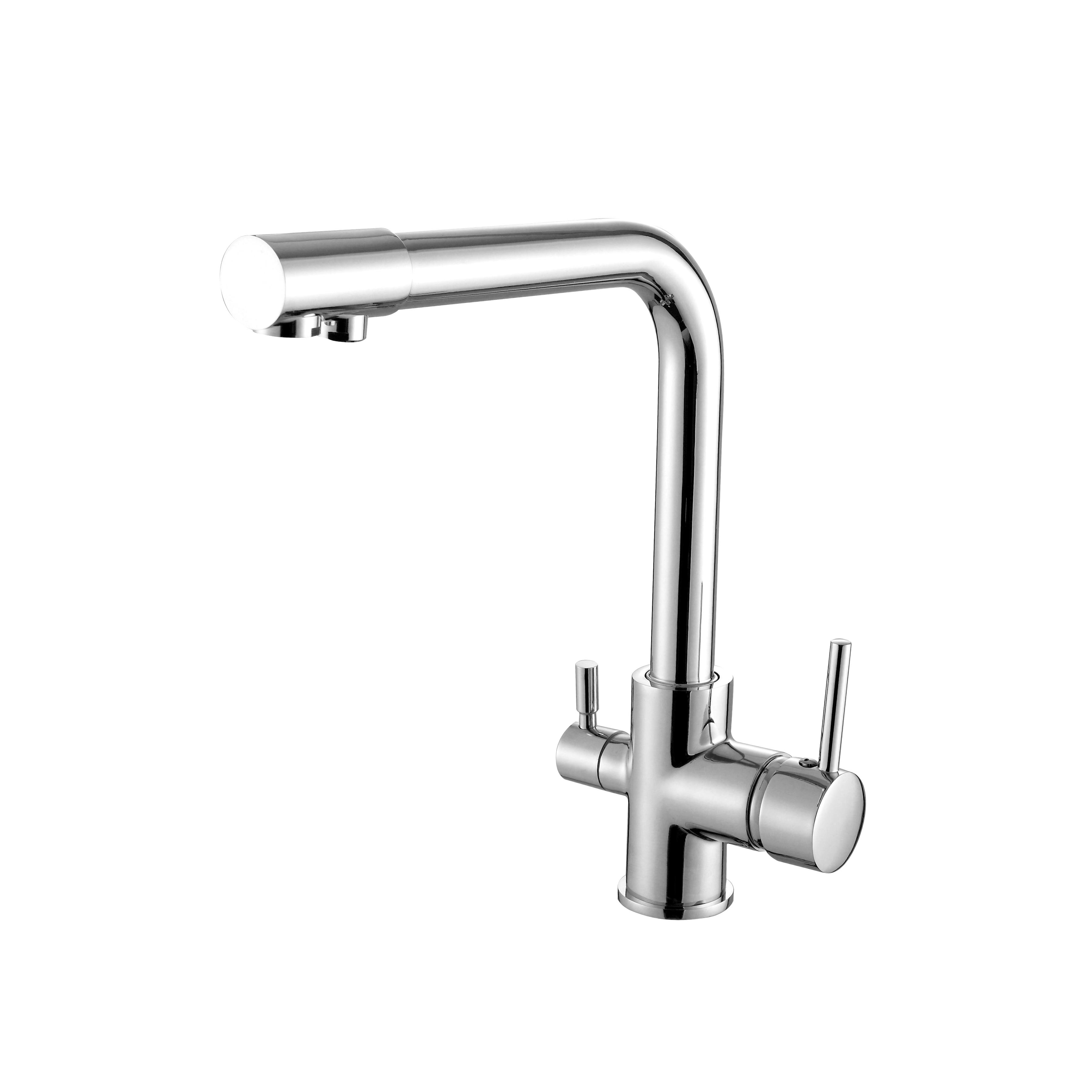 DP GRIFERÍA Grifo Cocina Monomando Osmosis con Filtro de Agua y Doble Salida