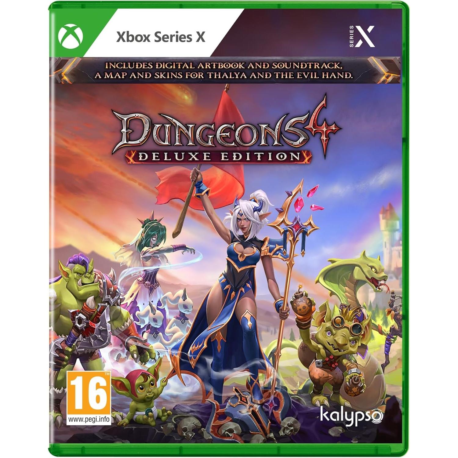 Dungeons 4 Deluxe Edition, Juego para Consola Microsoft Xbox Series X