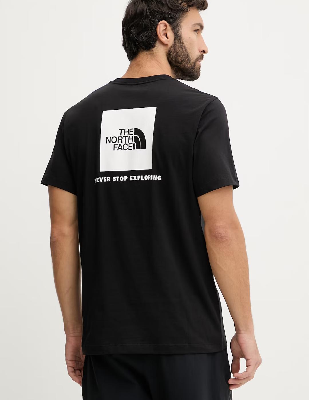 NORTH FACE CAMISETA NEGRA EVO BOX NSE REGULAR