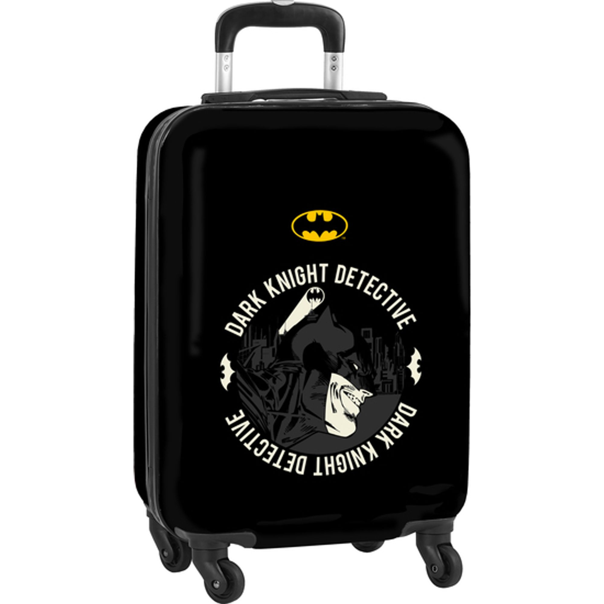 Safta - Maleta de Cabina Batman Hero 20 Medidas Maleta 55x34,5cm - Maleta de Cabina Batman Hero 20 Ligera, Resistente para Equipaje de Mano