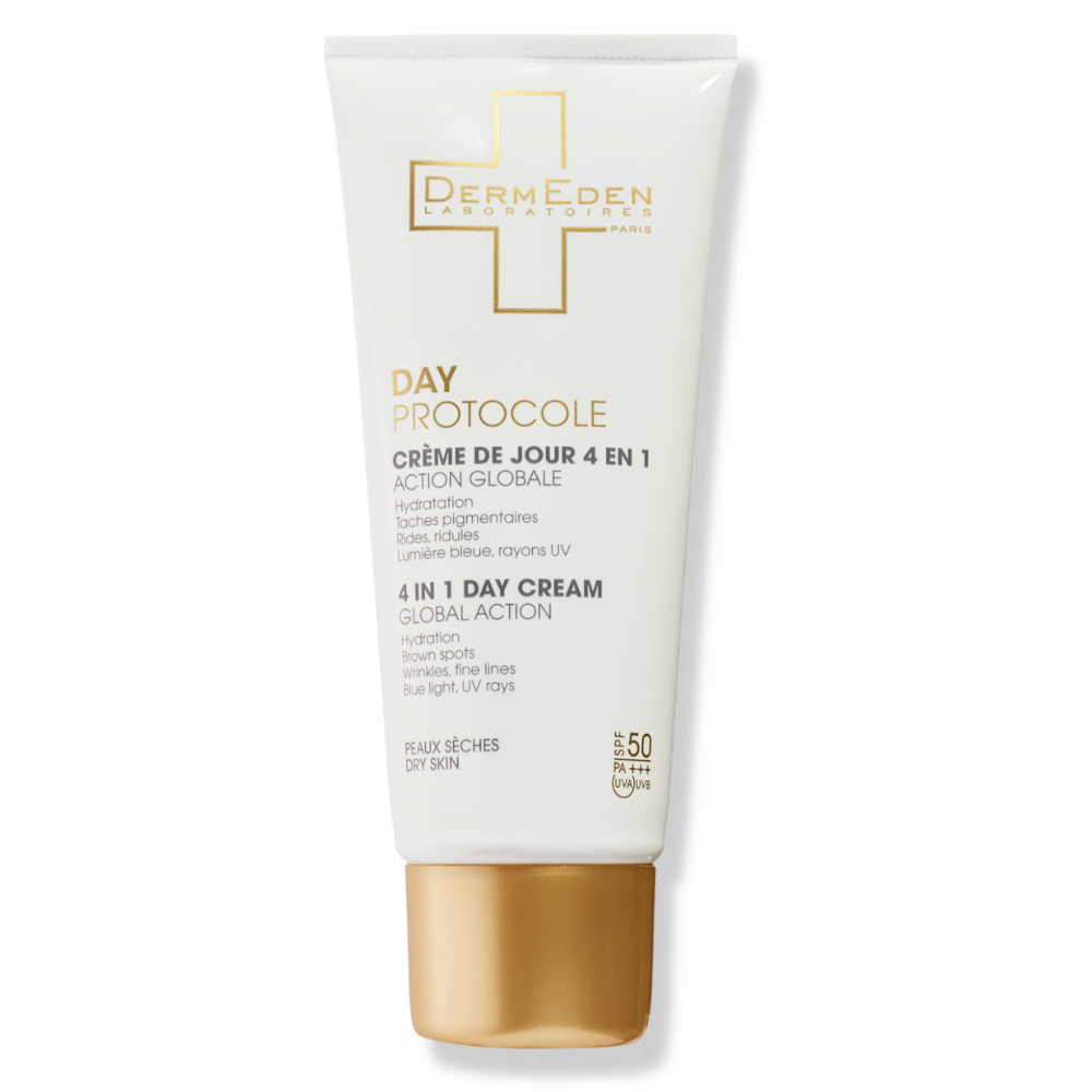 Laboratoires Dermeden Crema Facial Hidratante con Protección Solar SPF 50 para Piel Seca y Sensible