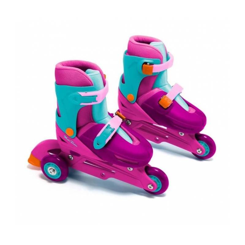 Patines en línea para niños 3 in line Skates Rosa Talla 31-34 de Molto