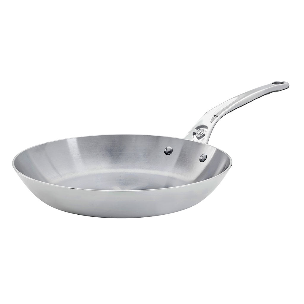 Sartén de Hierro Puro 99% de De Buyer, Modelo Mineral B con Mango de Acero Inoxidable, Ideal para Cocinar al Horno y en Placa, Duradera de Por Vida