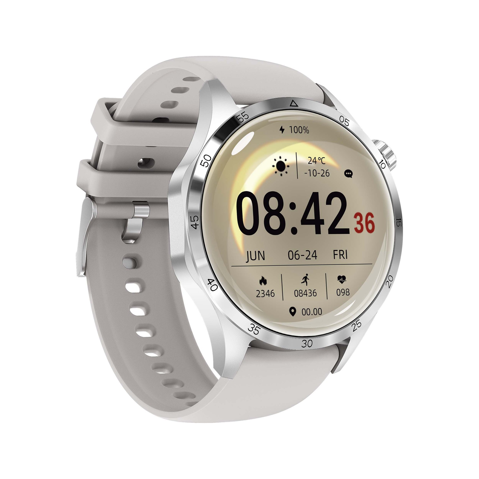 Bluetooth pantalla Ronda GT4PRO+ reloj inteligente llamada NFC de pago 1.6 brújula de grande