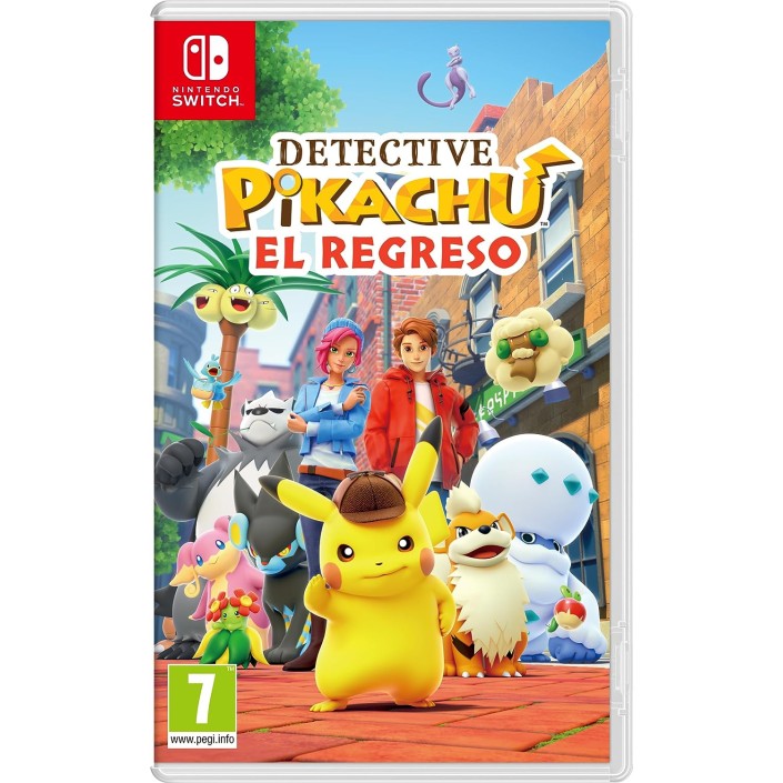 Juego Detective Pikachu El regreso para Nintendo Switch PAL EU - Nuevo Original Precintado