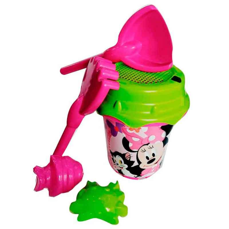 Minnie Conjunto Cubo Castillo con Moldes MONDO