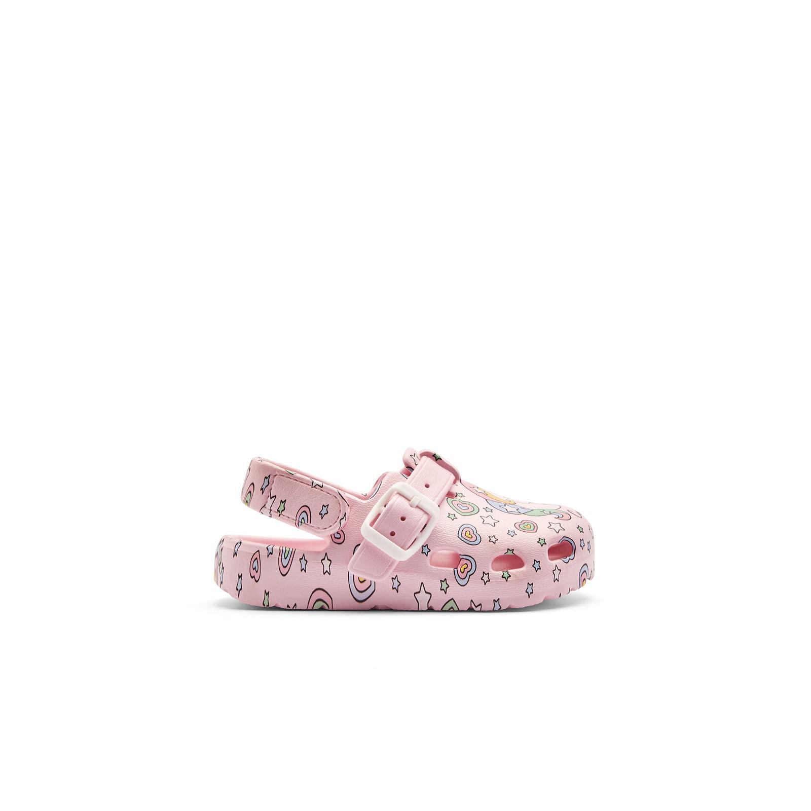 Conguitos - Sandalias Zueco Niña Hebilla Estampado Unicornio Multicolor para Niña