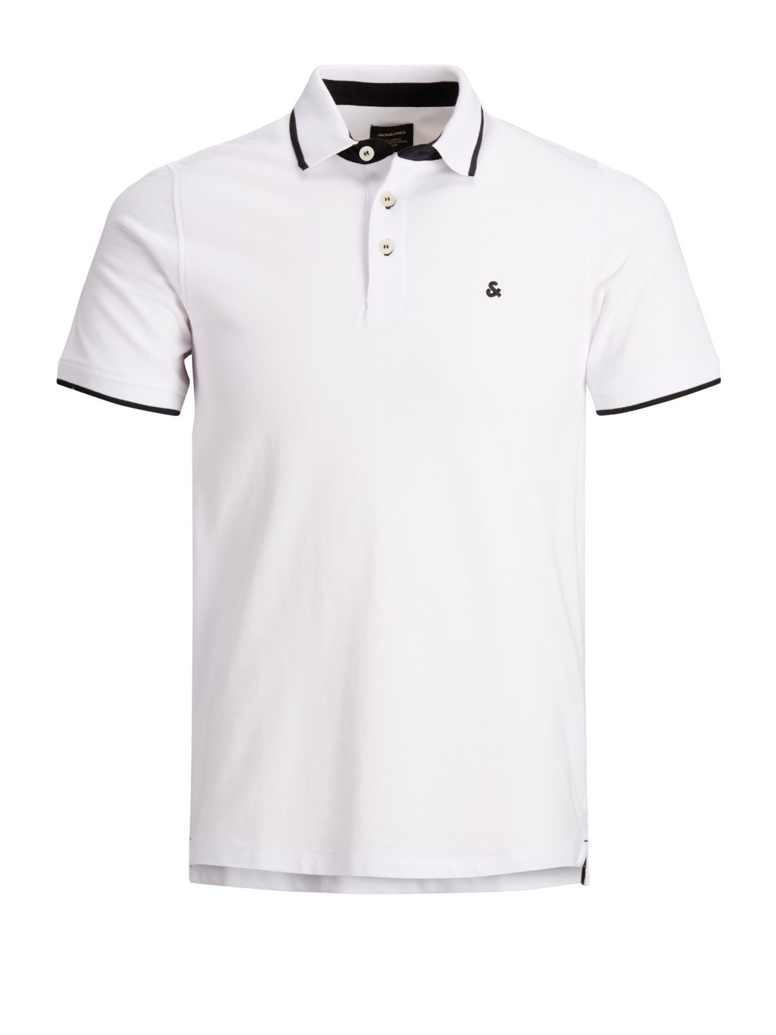 Jack & Jones mod. 12136668 Polo m/c básico piqué ribeteado