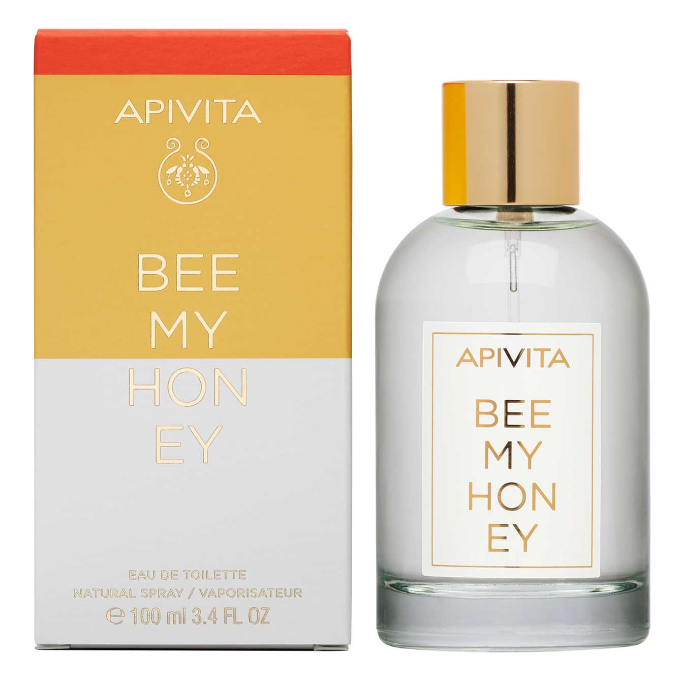 Apivita Eau Toilette Natural Spray Bee My Honey 100 Ml