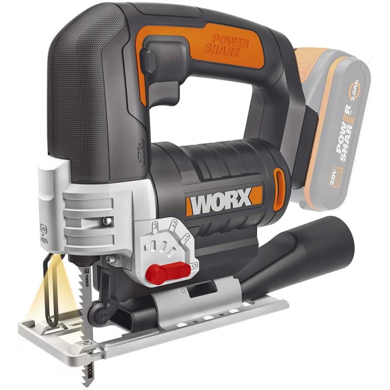 WORX WX543.9 Sierra de calar A BATERÍA (SIN BAT NI CARGADOR) - Envío desde España 24H -
