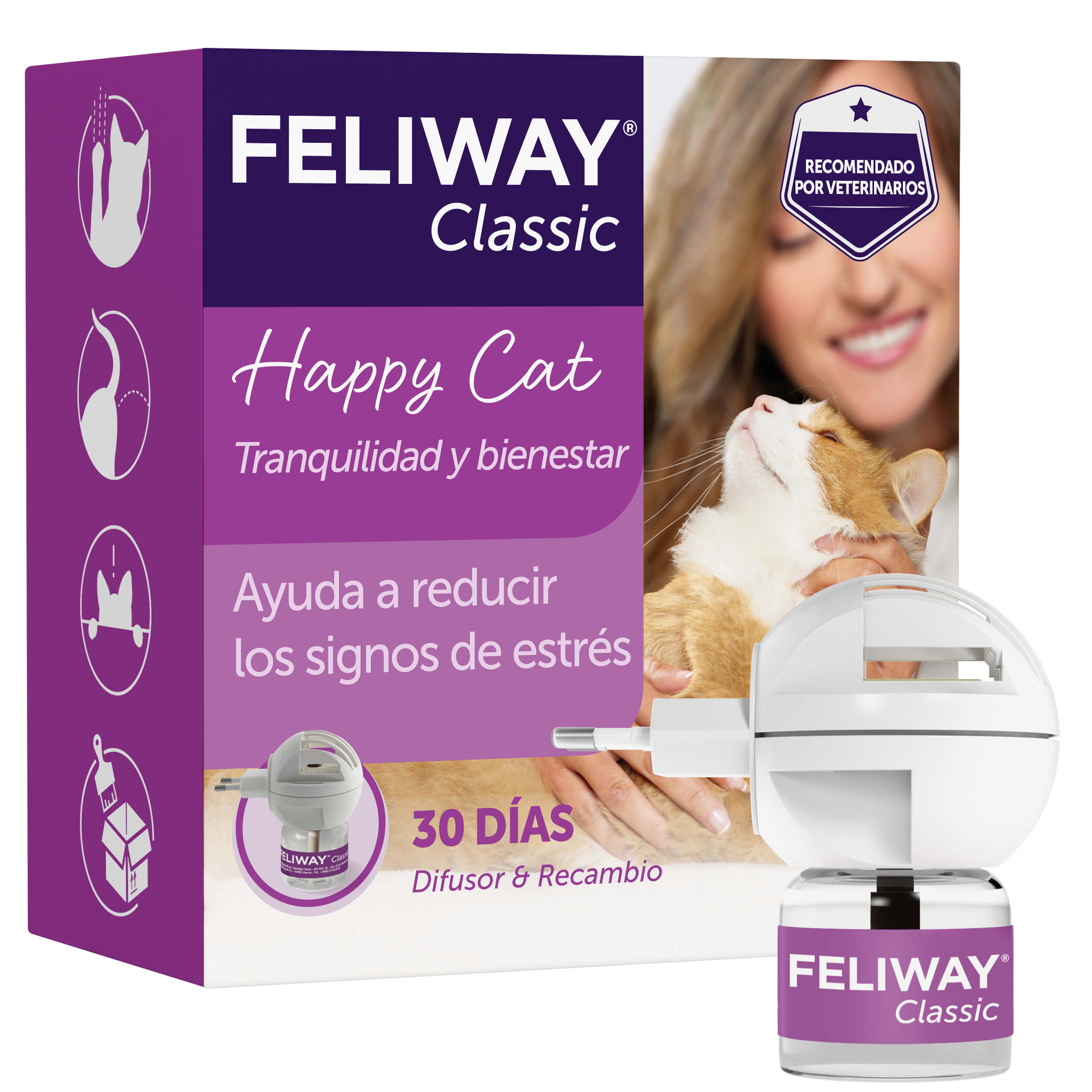 Feliway Difusor + Recambio 48 Ml