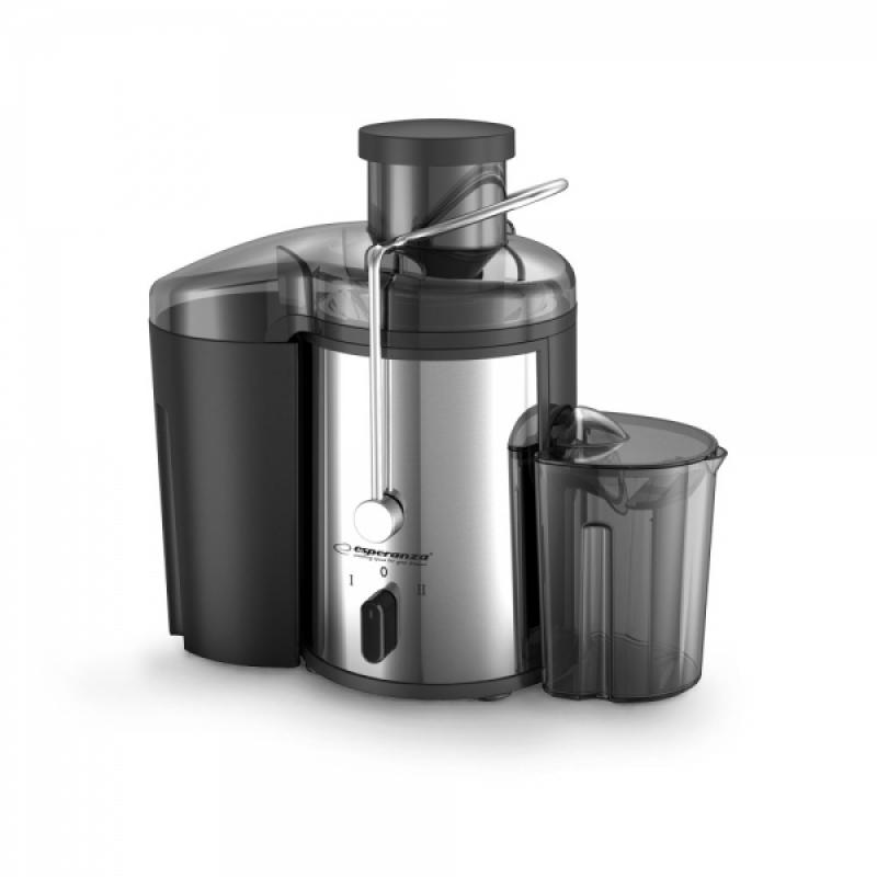 Esperanza EKJ002 exprimidor Negro, Acero inoxidable 500 W