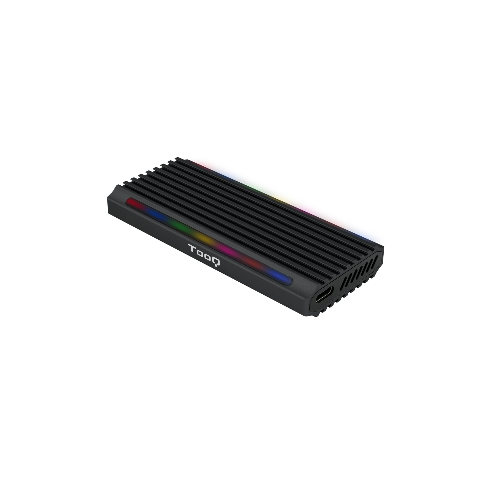 TooQ Shinobi - Caja externa para unidad de estado sólido (SSD) - Negro M.2