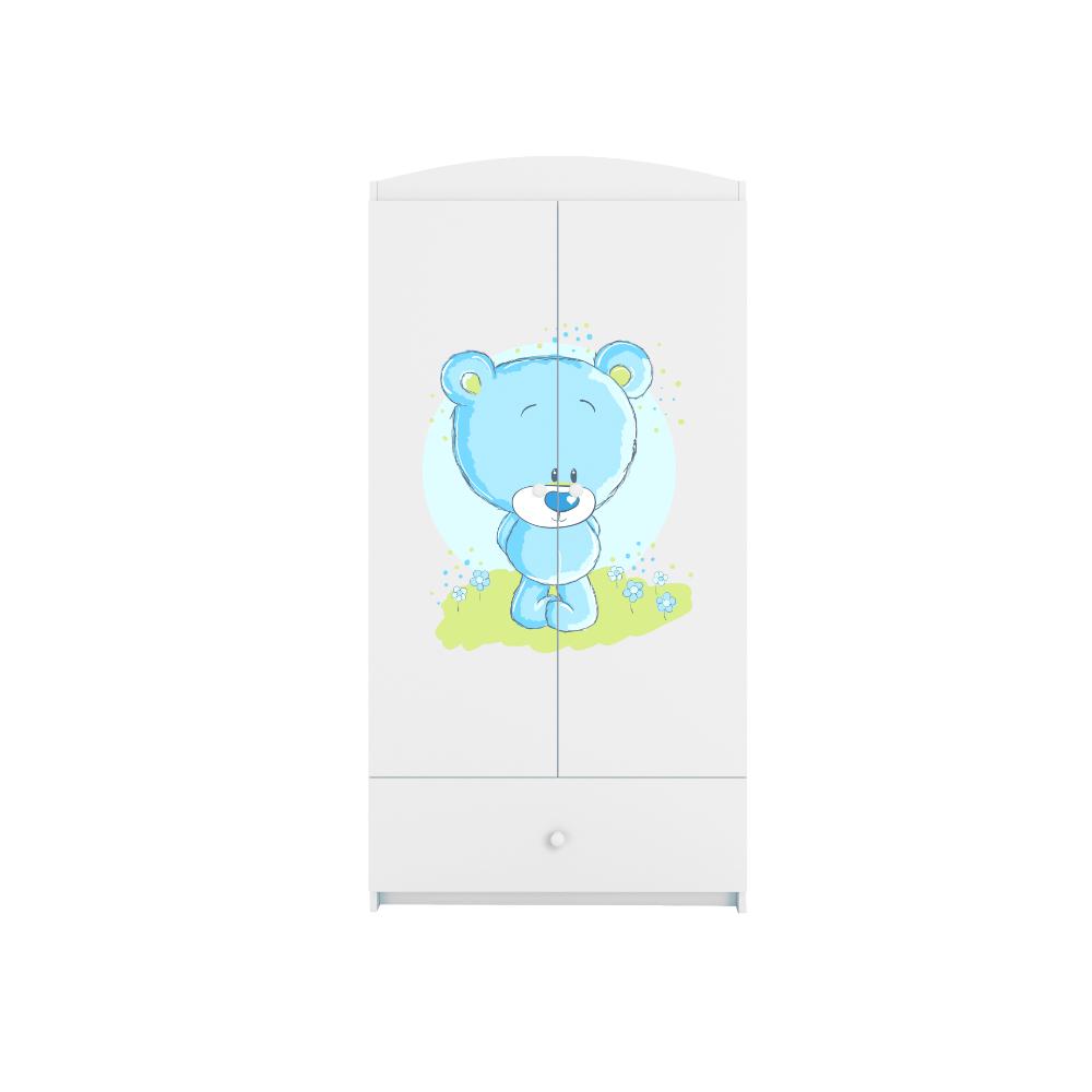 Roupeiro Kocot Kids BabyDreams Blue Teddybear White
