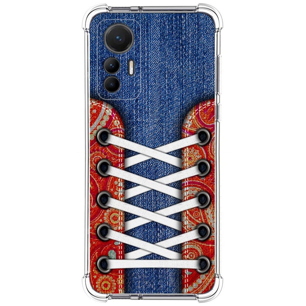 Funda Silicona Antigolpes para Xiaomi 12 Lite 5G diseño Zapatillas 11 Dibujos