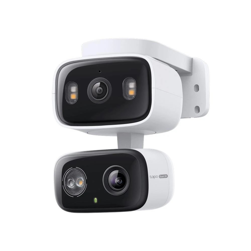 Vigilancia domótica Pared, techo, mesa o poste (uso interior y exterior) IP65 Tp-Link TAPO C246D | Visión nocturna, Wifi, Sensor de movimiento