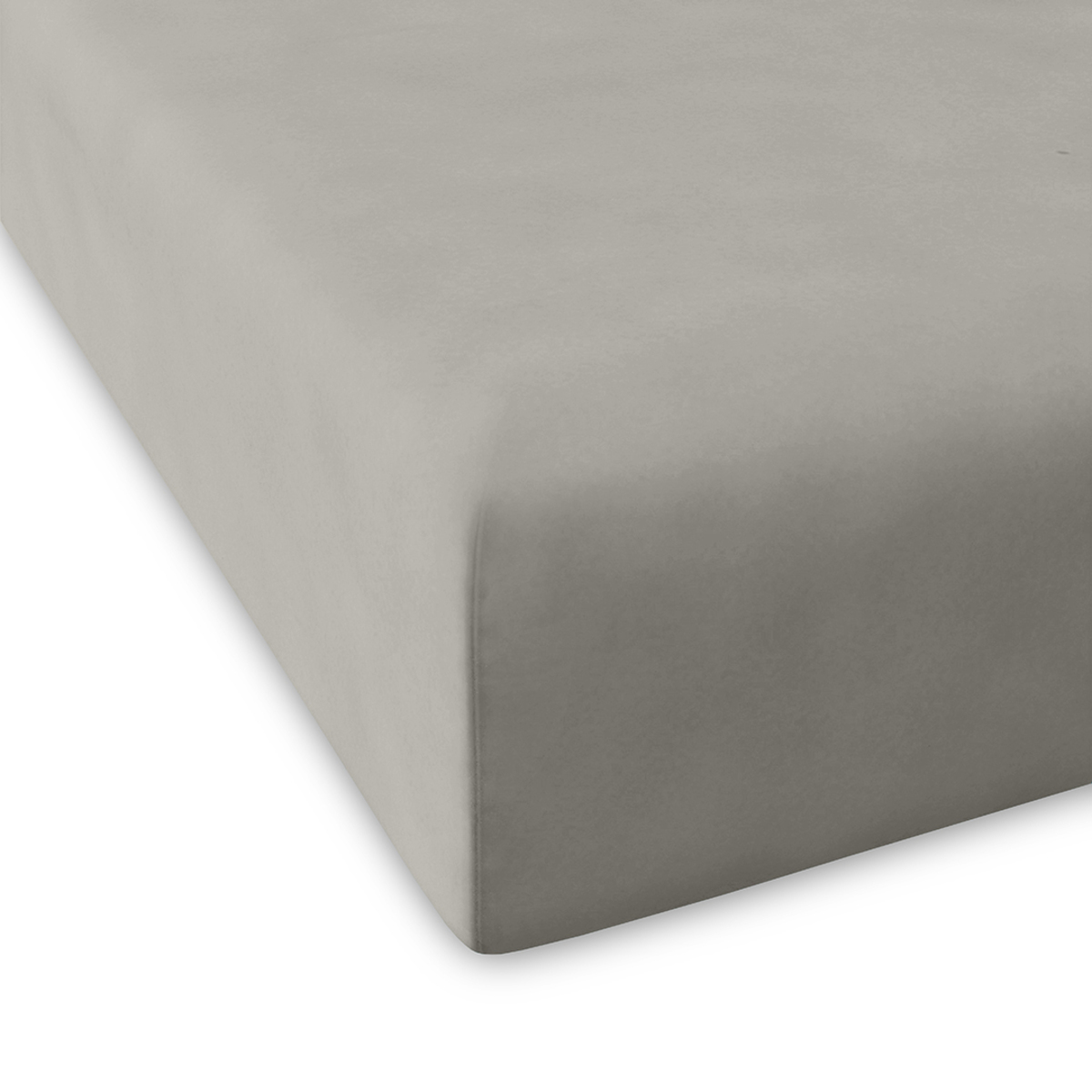NAF NAF - Sábana bajera de algodón 144 hilos CASUAL gris. Varios tamaños disponibles.