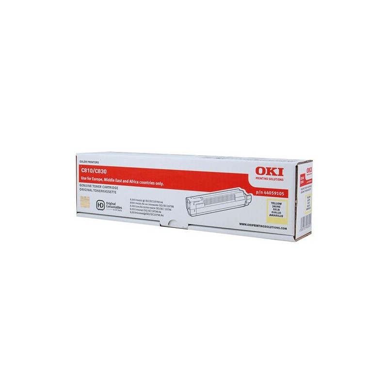 OKI - Magenta Toner Cartridge cartucho de tóner 1 pieza(s) Original 44059166