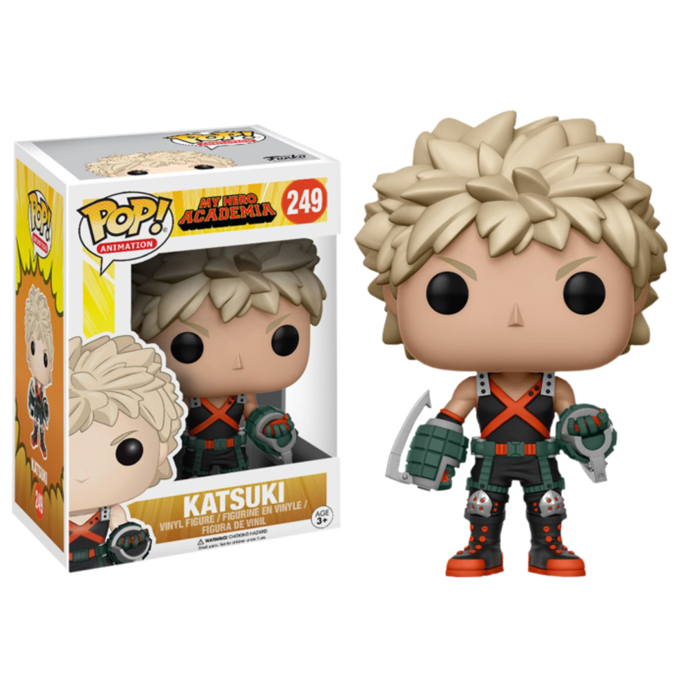 Funko Katsuki bakugo  My Hero Academia     Pop Vinyl  249  Boku no hero Figura ANime
