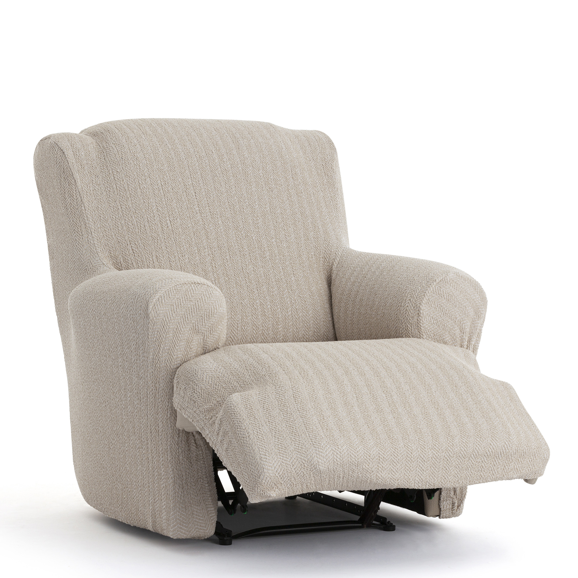 Funda de sofa premium jaz pies juntos c/11, Tamaño 1 plaza, 170x310x110cm, Fábricada en España