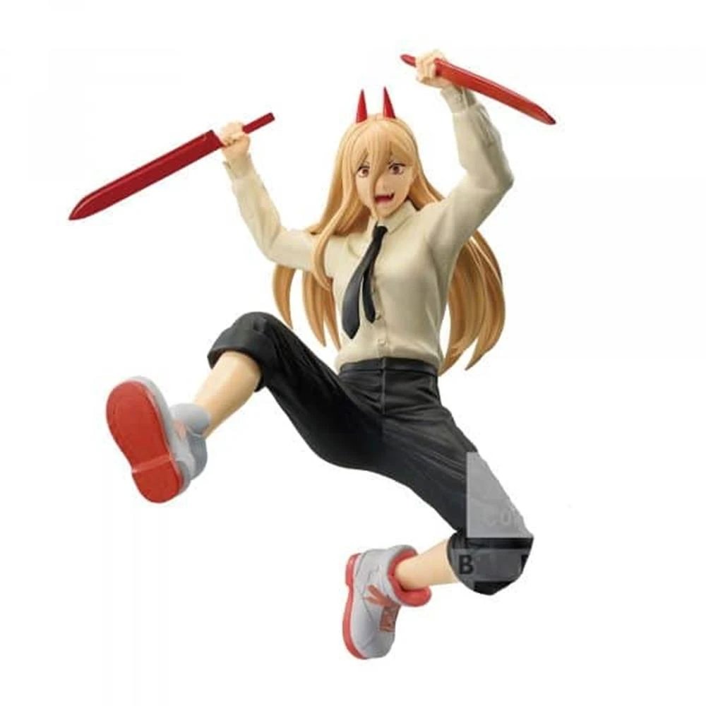 Banpresto - Figura Chainsaw Man Vibration Stars Power II de 12 cm para coleccionistas, diseño dinámico y detalles meticulosos, ideal como regalo para fans del anime