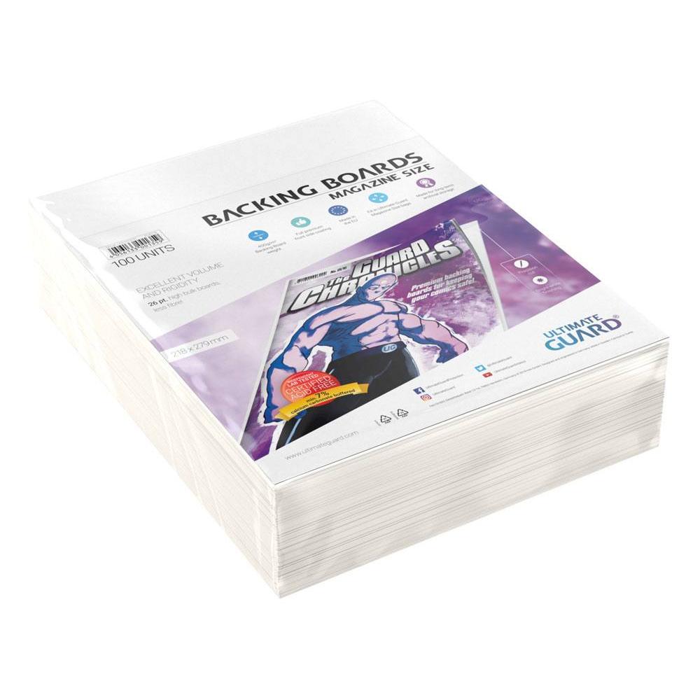 Ultimate guard comic backing boards magazine size (100)