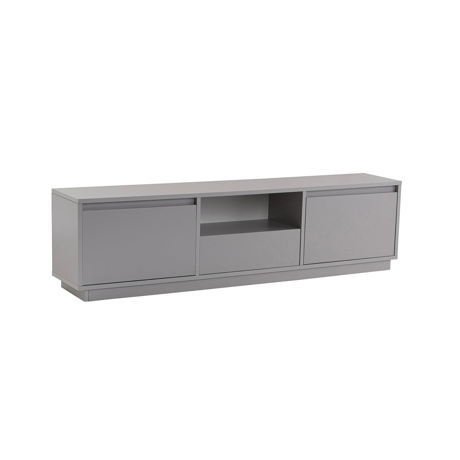 Mueble tv millie  gris para hogar moderno mueble de almacenaje  - Homekit