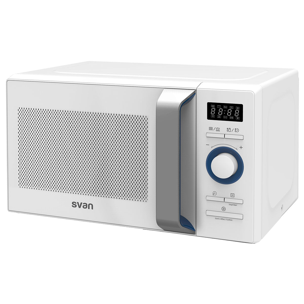 Microondas Svan SVMW820CB 800W 20L con grill blanco