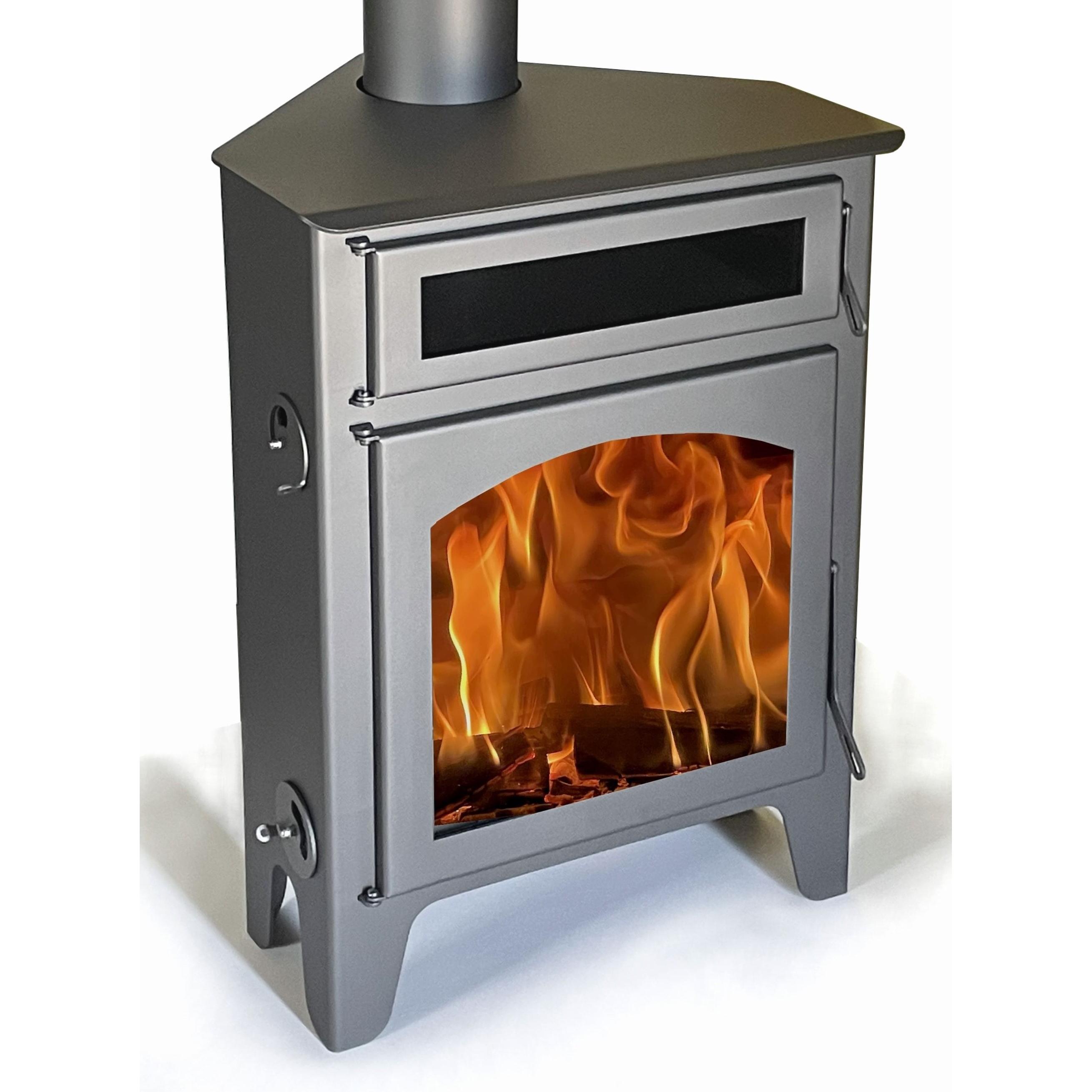 ESTUFA DE LEÑA RINCONERA R2 HORNO MAX 11 KW JUAN PANADERO
