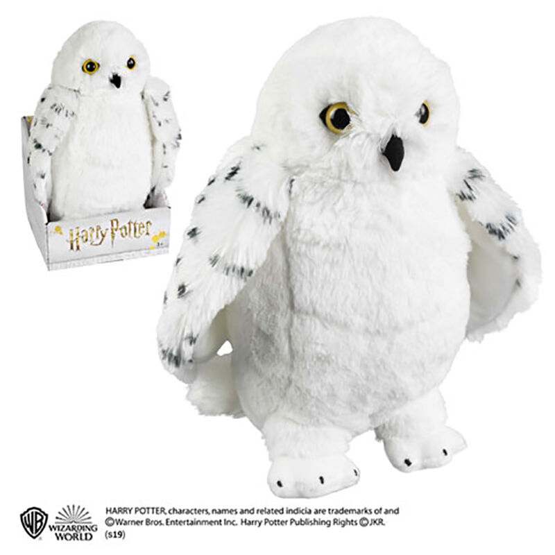 The noble collection franc hp hedwige plush 29cm