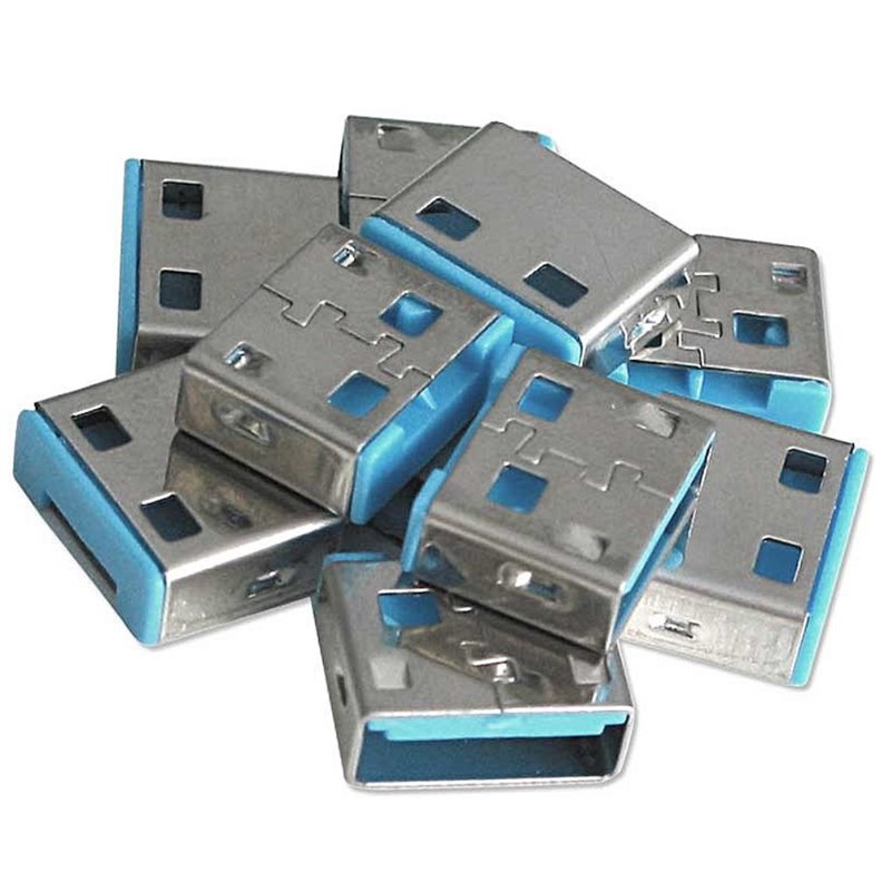 Lindy Bloqueador De Puertos Usb-A, 10 Piezas, Sin