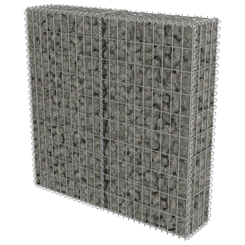 Muro de Gaviones Vidaxl: 100 X 20 X 100 Cm - Acero Galvanizado