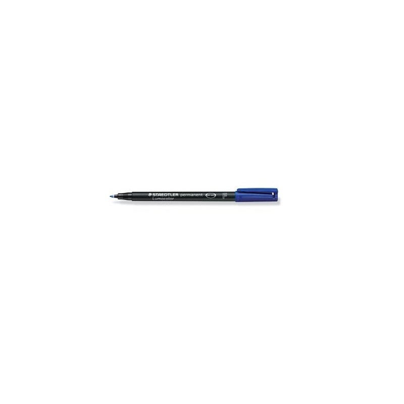 Staedtler - 318-3 marcador permanente Punta redonda Azul 10 pieza(s) 318-3