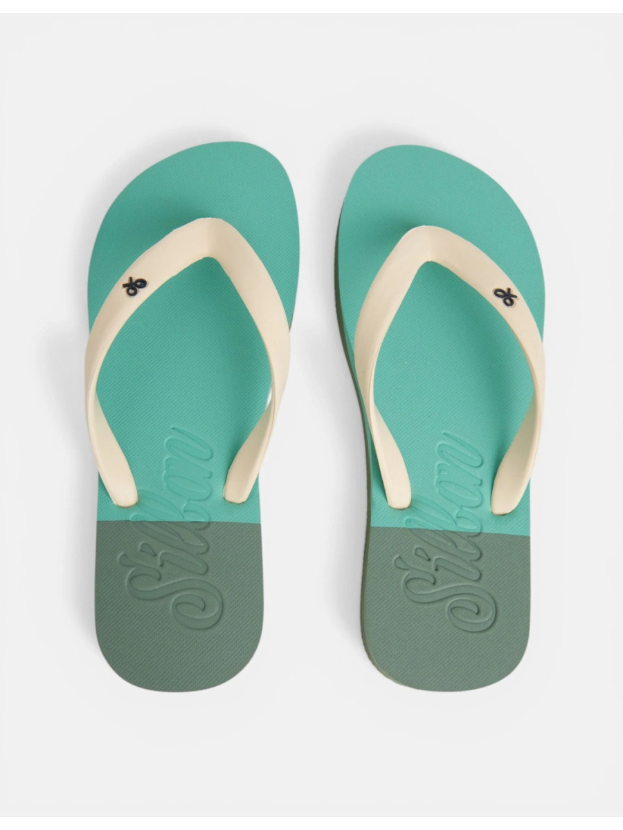 Chancla Silbon Waves Verde Mujer SILBON