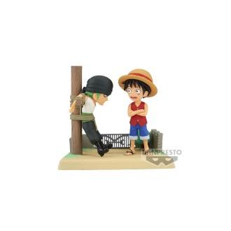 Figura Monkey D Luffy & Roronoa Zoro Log Stories One Piece 7cm