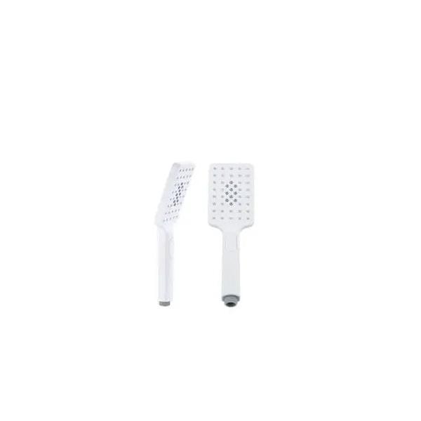 IMEX NEWYORK MDN009/BL Teleducha con 3 tipos de chorros fabricada en ABS de acabado blanco mate