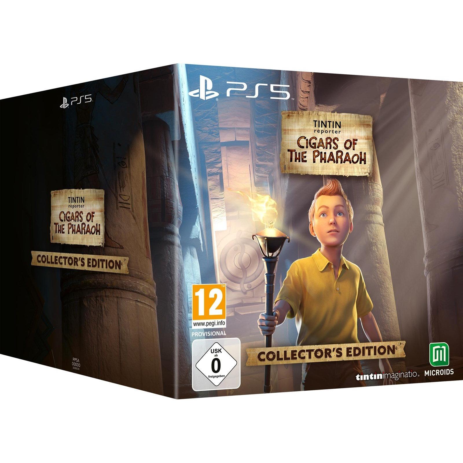 Tintin Reporter Cigars of the Pharaoh - Collector Edition - Juego PS5