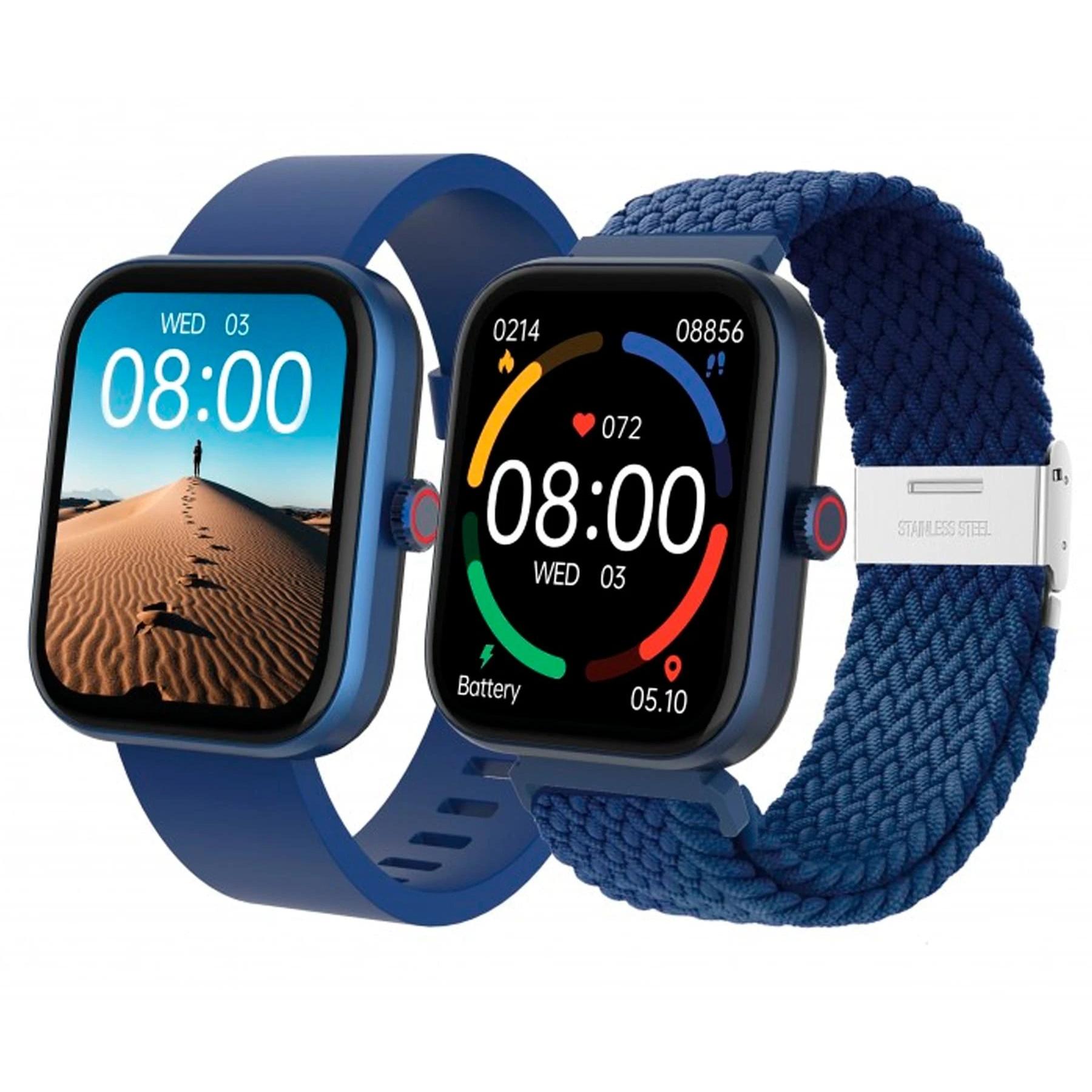 Reloj SmartWatch DCU 34157061 | 1,8" Pulgadas, Táctil, Monitor Cardíaco, Wifi, Pantalla táctil