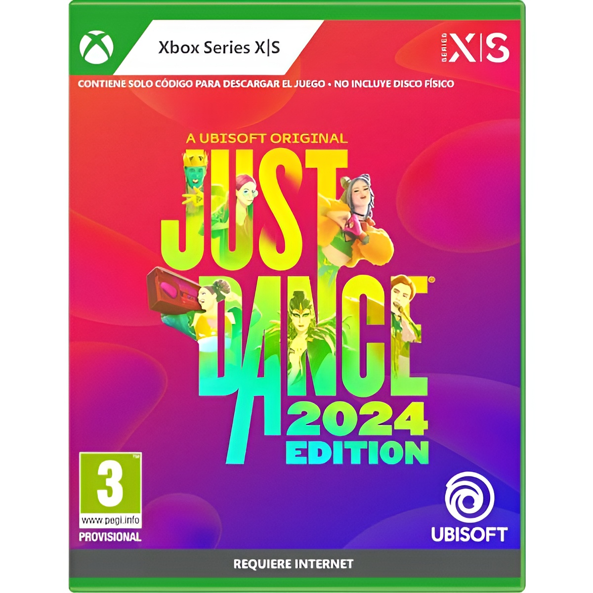Just Dance 2024 (Codigo en caja) - Xbox series X - Nuevo Precintado - PAL España