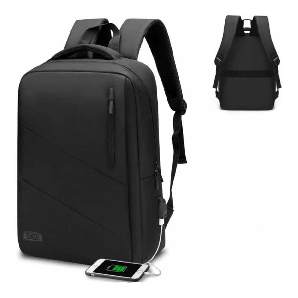 SUBBLIM City Backpack Mochila para portátil 15.6", Poliéster Oxford, Negra SUBBLIM SUB-MOCHI BP-2BL2002